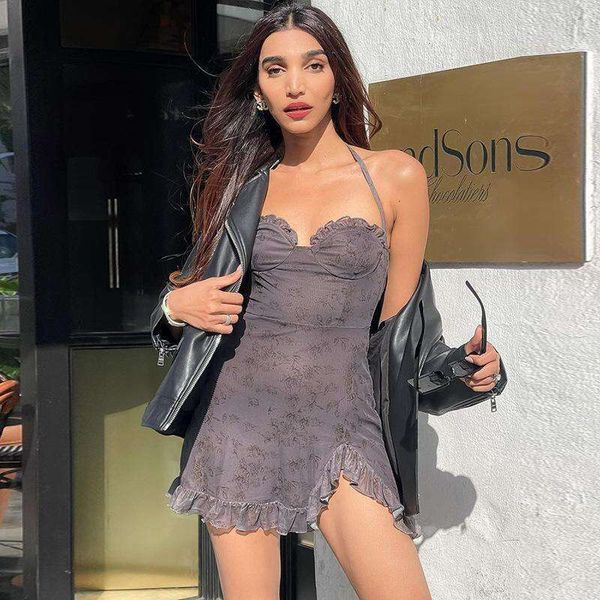 summer style womens clothing push up slim fit floral print slit halter dress, Black;gray
summer style womens clothing push up slim fit floral print slit halter dress, Black;gray