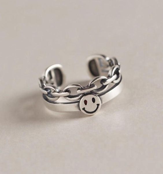 keep smilely face rings simple lucky vintage finger rings for female jewelry color silver link chain party gift punk ring6411565
keep smilely face rings simple lucky vintage finger rings for female jewelry color silver link chain party gift punk ring6411565