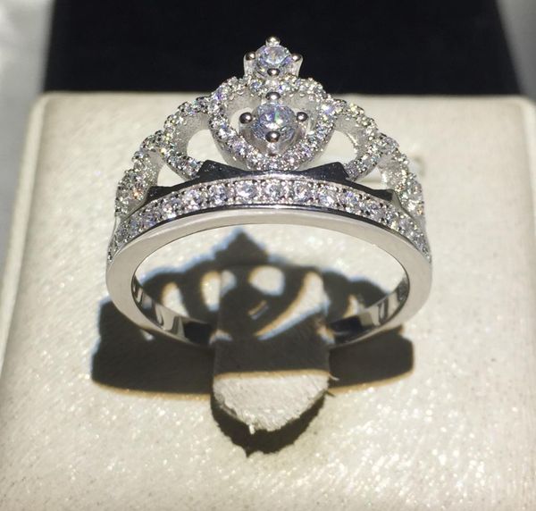 handmade fashion lady crown ring 925 sterling silver diamond cz engagement wedding rings8051852, Slivery;golden
handmade fashion lady crown ring 925 sterling silver diamond cz engagement wedding rings8051852, Slivery;golden