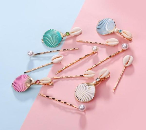 fashion 18 k gold plated starfish shell charm hair clips barrettes 3 pcsset1399131, Golden;silver
fashion 18 k gold plated starfish shell charm hair clips barrettes 3 pcsset1399131, Golden;silver