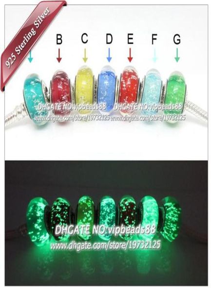 7pcs s925 sterling silver jewelry fluorescent murano glass charms beads fit european diy bracelets & necklace6143951, Black
7pcs s925 sterling silver jewelry fluorescent murano glass charms beads fit european diy bracelets & necklace6143951, Black