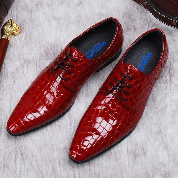 burgundy black oxford dress man business shoe fashion designer handmade wedding formal genuine leather snake pattern men shoes
burgundy black oxford dress man business shoe fashion designer handmade wedding formal genuine leather snake pattern men shoes