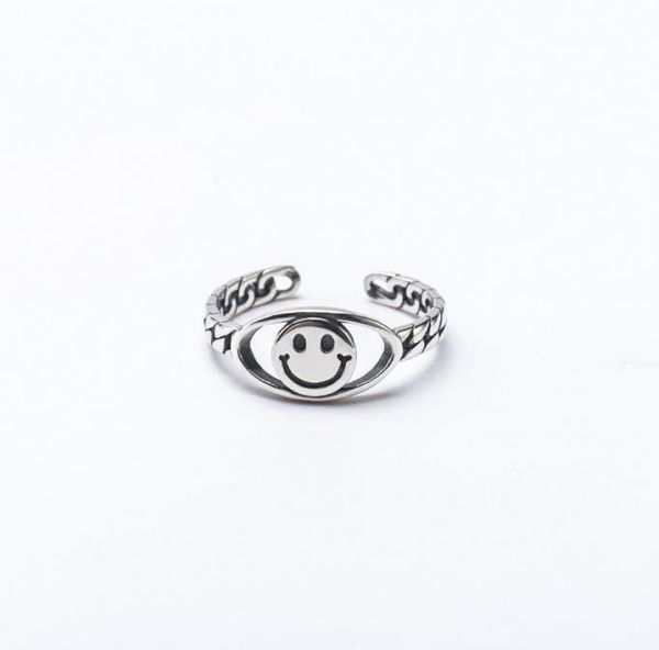 real s925 full body sterling sliver ring adjustable opening mouth simple elegant smile face design sliver rings female ladies fing2934982, Silver
real s925 full body sterling sliver ring adjustable opening mouth simple elegant smile face design sliver rings female ladies fing2934982, Silver