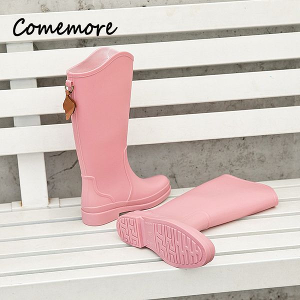 boots comemore in women's fashion rain shoe ladies outside wear water shoes high rainboots waterproof rubber shoes autumn galoshes 2307, Black
boots comemore in women's fashion rain shoe ladies outside wear water shoes high rainboots waterproof rubber shoes autumn galoshes 2307, Black