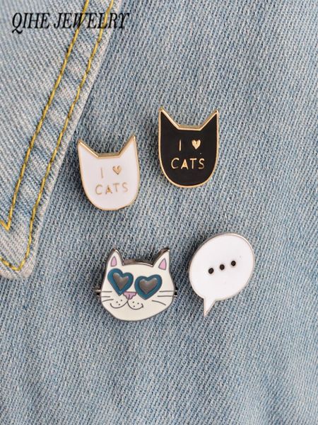 qihe jewelry 4pcsset black cat white cat quoti love catsquotbrooch collar fashion jewelry whole lady badge collar pin5263938, Gray
qihe jewelry 4pcsset black cat white cat quoti love catsquotbrooch collar fashion jewelry whole lady badge collar pin5263938, Gray