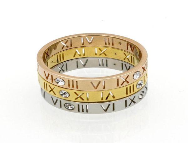 new full size 610 rose gold 18k 4 diamond couple roman numeral titanium steel tail finger ring for men and women6103216, Silver
new full size 610 rose gold 18k 4 diamond couple roman numeral titanium steel tail finger ring for men and women6103216, Silver