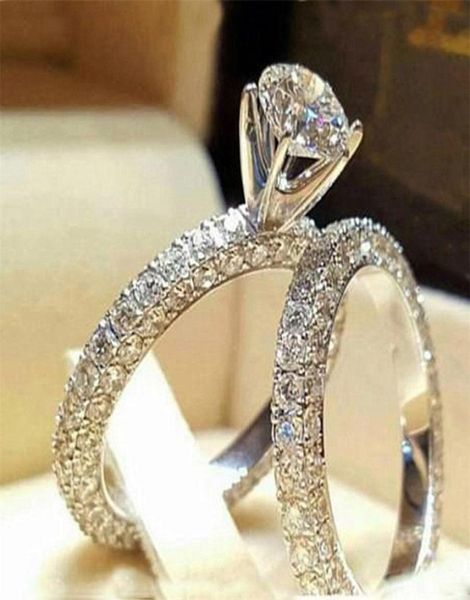 diamond crytal cubic zirconia ring side stones crown wedding bridal rings sets wrap bride fashion jewelry drop ship8396567, Silver
diamond crytal cubic zirconia ring side stones crown wedding bridal rings sets wrap bride fashion jewelry drop ship8396567, Silver