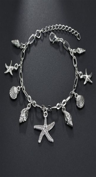 kimter bohemian starfish shell pendant anklets for women fashion silver color conch ankle bracelets summer beach accessories x55fz4813735, Red;blue
kimter bohemian starfish shell pendant anklets for women fashion silver color conch ankle bracelets summer beach accessories x55fz4813735, Red;blue