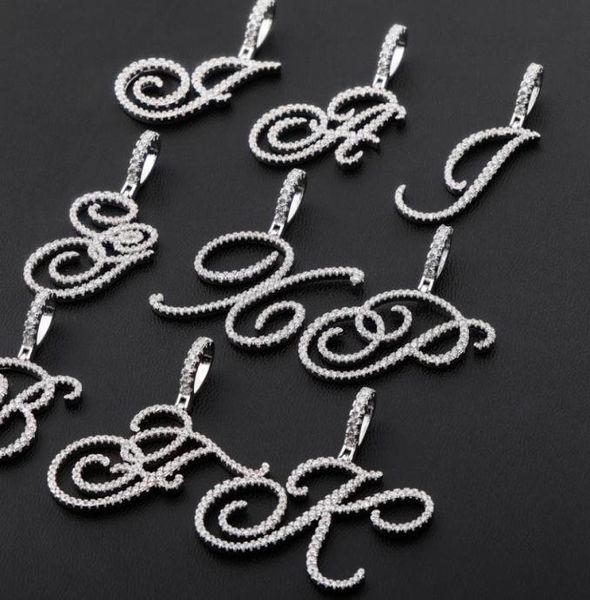 az cz custom artistic fontinitial letter pendant necklace iced out cubic zirconia for men women jewelry8196662, Silver
az cz custom artistic fontinitial letter pendant necklace iced out cubic zirconia for men women jewelry8196662, Silver