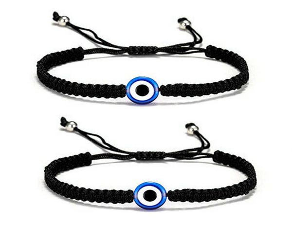 2pcs handmade red string evil blue eye link bracelets ojo turco kabbalah protection luck amulet wish bracelet couple jewelry for w7693563, Black
2pcs handmade red string evil blue eye link bracelets ojo turco kabbalah protection luck amulet wish bracelet couple jewelry for w7693563, Black