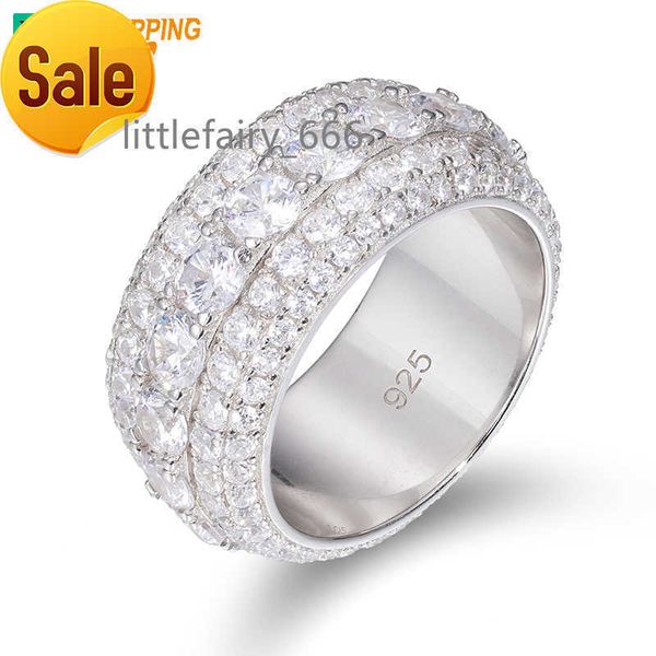 dropshipping pass diamond tester 5 rows vvs moissanite diamond finger ring 925 sterling silver hip hop jewelry
dropshipping pass diamond tester 5 rows vvs moissanite diamond finger ring 925 sterling silver hip hop jewelry
