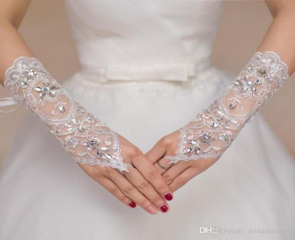 luxury short lace bride bridal gloves wedding gloves crystals wedding accessories lace gloves for brides fingerless below elbow le4659037, White
luxury short lace bride bridal gloves wedding gloves crystals wedding accessories lace gloves for brides fingerless below elbow le4659037, White