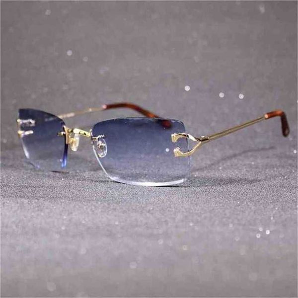 sunglasses 2023 rimless for men and women luxury carter glasses frame with colorful lenses classic eyewear trendy gafas de solkajia new, White;black
sunglasses 2023 rimless for men and women luxury carter glasses frame with colorful lenses classic eyewear trendy gafas de solkajia new, White;black