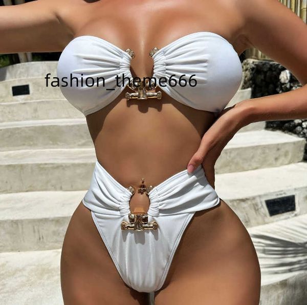 women's swimwear kl258793 custom solid color bikini swimwear backless one piece swimsuit for women 2022, White;black
women's swimwear kl258793 custom solid color bikini swimwear backless one piece swimsuit for women 2022, White;black