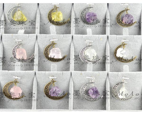 natural stone crystal necklace starry sky time gem pendant irregular moon vintage beautifully pendant moon necklace quartz crystal6961573, Silver
natural stone crystal necklace starry sky time gem pendant irregular moon vintage beautifully pendant moon necklace quartz crystal6961573, Silver