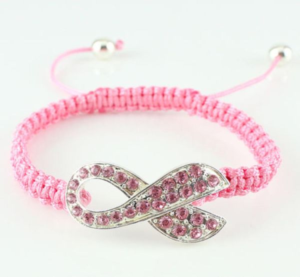 awareness macrame adjustable bracelet charm fashion pink crystal ribbon jewelry breast cancerjm0025197660, Golden;silver
awareness macrame adjustable bracelet charm fashion pink crystal ribbon jewelry breast cancerjm0025197660, Golden;silver