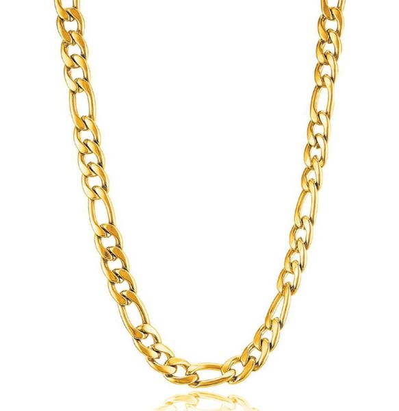 chains 24quot gold stainless steel figaro necklace 6mm men women curb diy jewelry making for6372062, Silver
chains 24quot gold stainless steel figaro necklace 6mm men women curb diy jewelry making for6372062, Silver