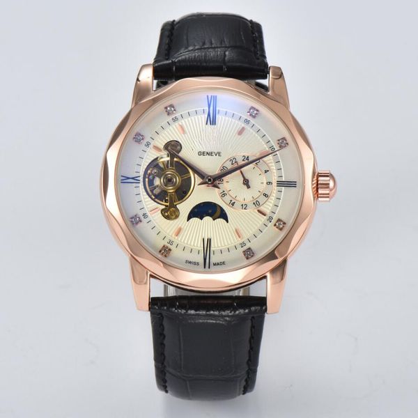 luxury wristwatches classics r logo men watches automatic mechanical bracelet watche fashion leather strap wristwatch designer watch busines, Slivery;golden
luxury wristwatches classics r logo men watches automatic mechanical bracelet watche fashion leather strap wristwatch designer watch busines, Slivery;golden