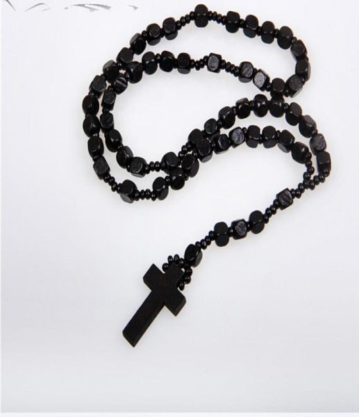 good hardwood rosary beaded jesus cross wooden pendant necklace for men and women fine jewelry 50226205061399, Silver
good hardwood rosary beaded jesus cross wooden pendant necklace for men and women fine jewelry 50226205061399, Silver