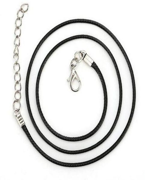 black wax leather necklace beading cord string rope wire 18inch for diy jewelry 200pcs/lot w9*7383408, White;red
black wax leather necklace beading cord string rope wire 18inch for diy jewelry 200pcs/lot w9*7383408, White;red