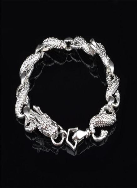factory 925 sterling silver bracelet plated little white dragon cute design fashion jewelry for men 7495832, Black
factory 925 sterling silver bracelet plated little white dragon cute design fashion jewelry for men 7495832, Black