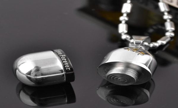 high qualty openable stainless steel love forever memorial cremation ashes urn pill pendant capsule necklace keepsake men women je1197984, Silver
high qualty openable stainless steel love forever memorial cremation ashes urn pill pendant capsule necklace keepsake men women je1197984, Silver