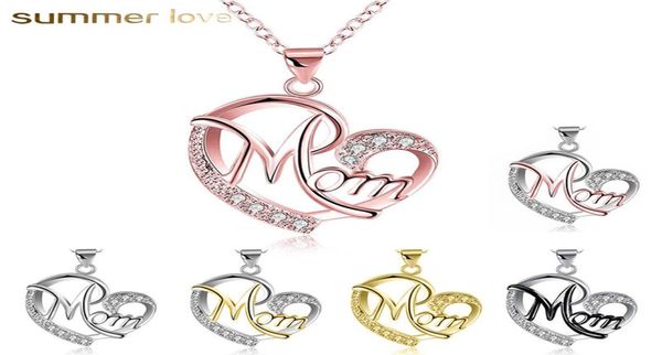 fashion 7 style heart with zircon mom love charm necklace love family jewelry mother pendant word gifts whole new arrived8781636, Silver
fashion 7 style heart with zircon mom love charm necklace love family jewelry mother pendant word gifts whole new arrived8781636, Silver