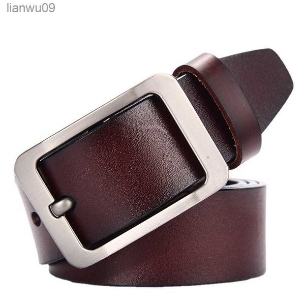 men's belt 38cm wide genuine leather belt men brand designer male fashion business cowhide belt man l230704, Black;brown
men's belt 38cm wide genuine leather belt men brand designer male fashion business cowhide belt man l230704, Black;brown