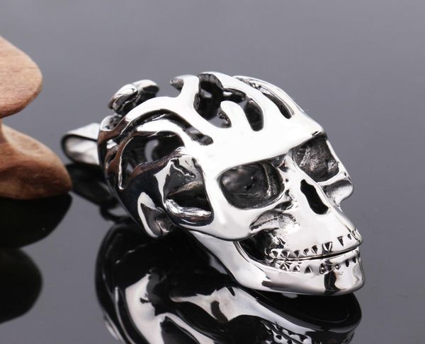3d skull pendant necklace for man biker punk collection skull jewelry stainless steel men039s necklace halloween jewelry8134268, Silver
3d skull pendant necklace for man biker punk collection skull jewelry stainless steel men039s necklace halloween jewelry8134268, Silver