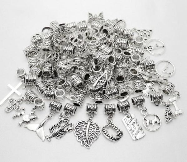 100pcs/lot alloymixed vintage charms pendant big hole beads fit charms bracelets necklace diy jewelry making6728032, Bronze;silver
100pcs/lot alloymixed vintage charms pendant big hole beads fit charms bracelets necklace diy jewelry making6728032, Bronze;silver