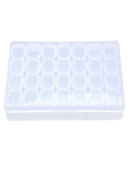 28 separate slots empty storage box clear nail art rhinestones tools jewelry beads display storage box case organizer holder8106424, Silver
28 separate slots empty storage box clear nail art rhinestones tools jewelry beads display storage box case organizer holder8106424, Silver