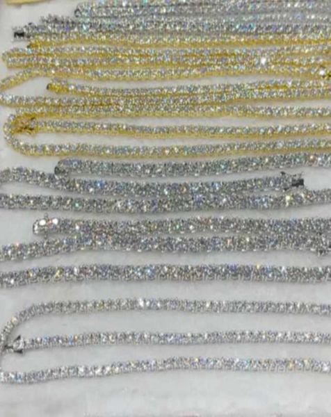 factory whole iced out 925 vvs moissanite diamond tennis chain bracelet necklace 3mm 4mm 5mm 6mm 8mm custom 10k 14k gold5176826, Silver
factory whole iced out 925 vvs moissanite diamond tennis chain bracelet necklace 3mm 4mm 5mm 6mm 8mm custom 10k 14k gold5176826, Silver