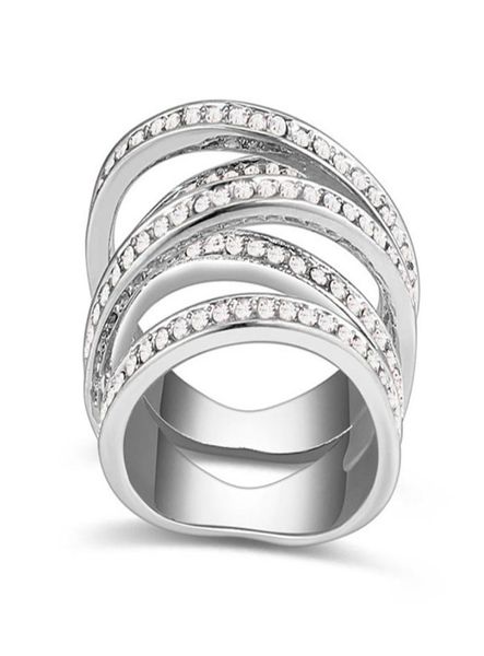 new arrival for famous brands design nickel plated spiral wedding rings made with austrian elements crystal gift4063177, Silver
new arrival for famous brands design nickel plated spiral wedding rings made with austrian elements crystal gift4063177, Silver