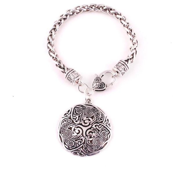 viking norse celtic 3 wolf triskelion energy amulet bracelet women men wheat link chain bracelet jewelry8207864, Golden;silver
viking norse celtic 3 wolf triskelion energy amulet bracelet women men wheat link chain bracelet jewelry8207864, Golden;silver