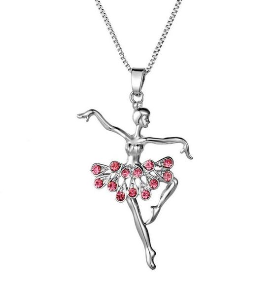 delicate ballerina dancer necklace dancing girl pendant with crtstal sweater chain enthusiasts birthday nice gift ship3808256, Silver
delicate ballerina dancer necklace dancing girl pendant with crtstal sweater chain enthusiasts birthday nice gift ship3808256, Silver