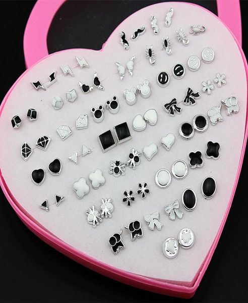 jewelry whole lot 36 pairs mixed styles black white cartoon plastic stud earrings for girl women hypoallergenic earrings gift 9692009, Golden;silver
jewelry whole lot 36 pairs mixed styles black white cartoon plastic stud earrings for girl women hypoallergenic earrings gift 9692009, Golden;silver