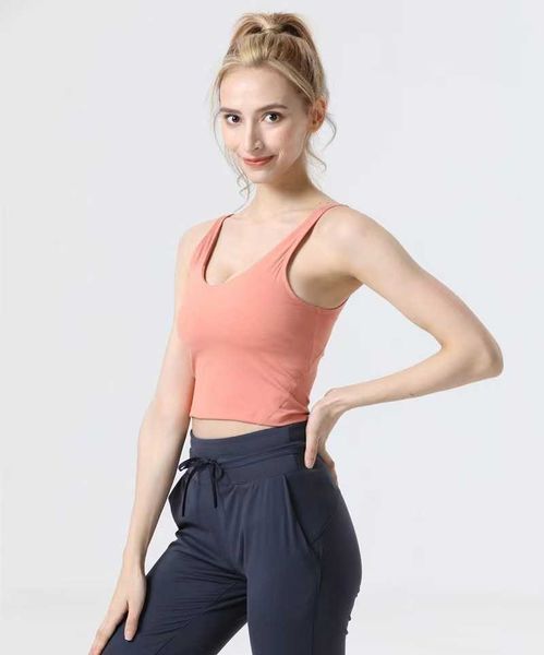 popular ll-22 yoga bra align tank womens sport bra classic fitness butter soft tank gym crop yoga vest beauty back shockproof with removable, Gray
popular ll-22 yoga bra align tank womens sport bra classic fitness butter soft tank gym crop yoga vest beauty back shockproof with removable, Gray