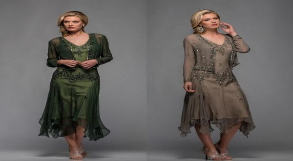 2 pieces tea length mother of bride dresses with jackets v neck appliques short mom prom evening gowns outfit wedding g8480969, Black;red
2 pieces tea length mother of bride dresses with jackets v neck appliques short mom prom evening gowns outfit wedding g8480969, Black;red