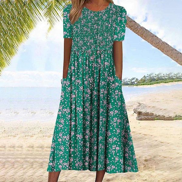 summer holiday womens thick faille round neck oversize swing dress, Black;gray
summer holiday womens thick faille round neck oversize swing dress, Black;gray