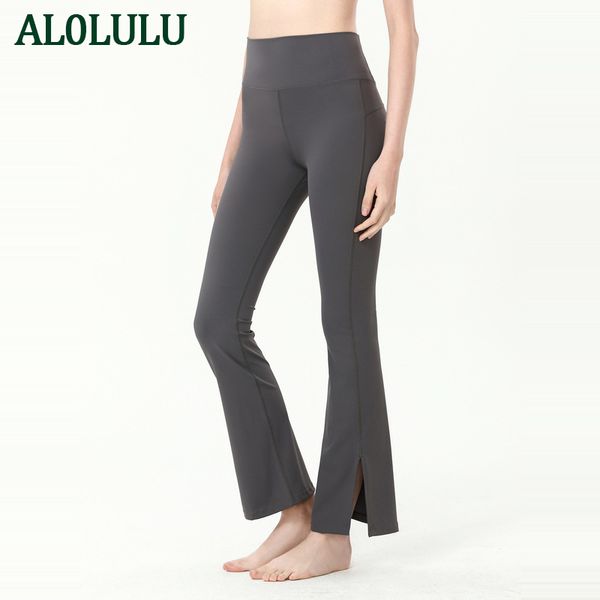 al0lulu women's yoga pants high waist hip lifting slim pants split bell fitness pant
al0lulu women's yoga pants high waist hip lifting slim pants split bell fitness pant