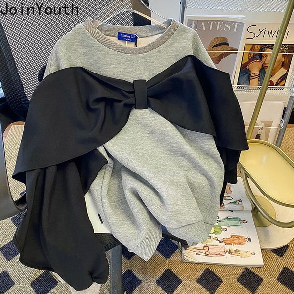 women's hoodies sweatshirts hoodies women long sleeve patchwork bow sweet temperament ropa mujer loose casual hoodie korean fashion sw, Black
women's hoodies sweatshirts hoodies women long sleeve patchwork bow sweet temperament ropa mujer loose casual hoodie korean fashion sw, Black