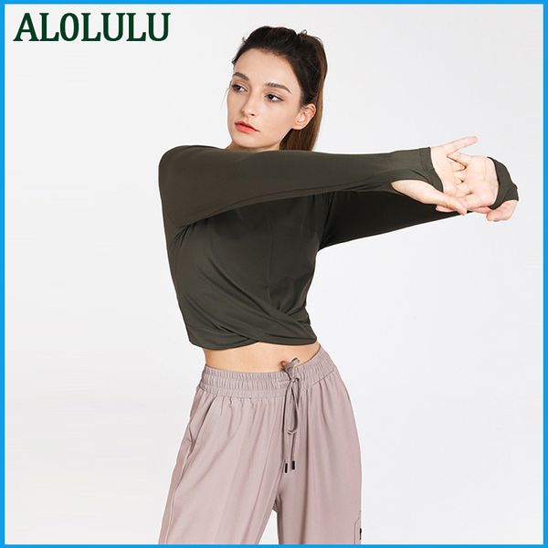al0lulu yoga women's breathable slimming yoga clothes fashion sports leisure fitness running loose long-sleeved t-shirt
al0lulu yoga women's breathable slimming yoga clothes fashion sports leisure fitness running loose long-sleeved t-shirt