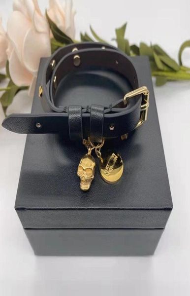 2022 new designed skull charm rivet leather ladies double circles bracelets women039s choker necklace punk style couple bracele2537349, Golden;silver
2022 new designed skull charm rivet leather ladies double circles bracelets women039s choker necklace punk style couple bracele2537349, Golden;silver