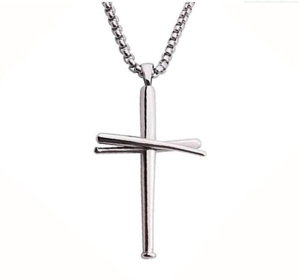 100 silver cross baseball bat cross pendant necklace gold silver black color stainless steel baseball cross pendant necklace for w9121555
100 silver cross baseball bat cross pendant necklace gold silver black color stainless steel baseball cross pendant necklace for w9121555