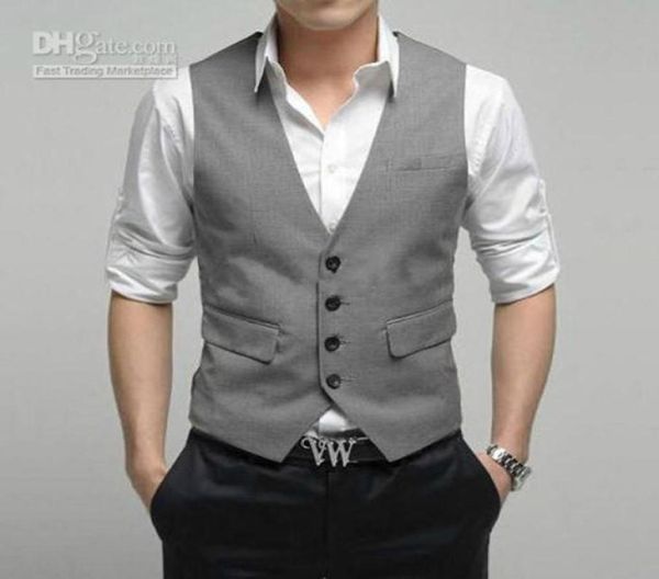 new custom made formal light grey men039s waistcoat new arrival fashion groom vests casual slim fit vest9265816, Black
new custom made formal light grey men039s waistcoat new arrival fashion groom vests casual slim fit vest9265816, Black