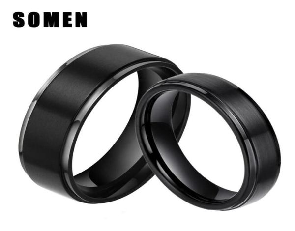 wedding rings 2pcs 6mm 8mm sets 100 pure titanium black couple bands engagement lovers jewelry alliance bague homme1704641, Slivery;golden
wedding rings 2pcs 6mm 8mm sets 100 pure titanium black couple bands engagement lovers jewelry alliance bague homme1704641, Slivery;golden