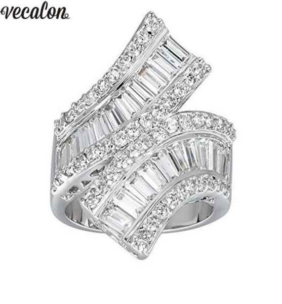 vecalon princess 925 sterling silver cross ring 5a zircon cz engagement wedding band rings for women bridal finger jewelry5218736, Slivery;golden
vecalon princess 925 sterling silver cross ring 5a zircon cz engagement wedding band rings for women bridal finger jewelry5218736, Slivery;golden