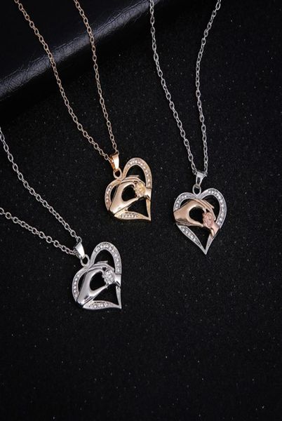 kimter love heart pendant necklace mother and child in hand necklaces chains mother039s day gift jewelry accessories 3 styles x3452074, Silver
kimter love heart pendant necklace mother and child in hand necklaces chains mother039s day gift jewelry accessories 3 styles x3452074, Silver