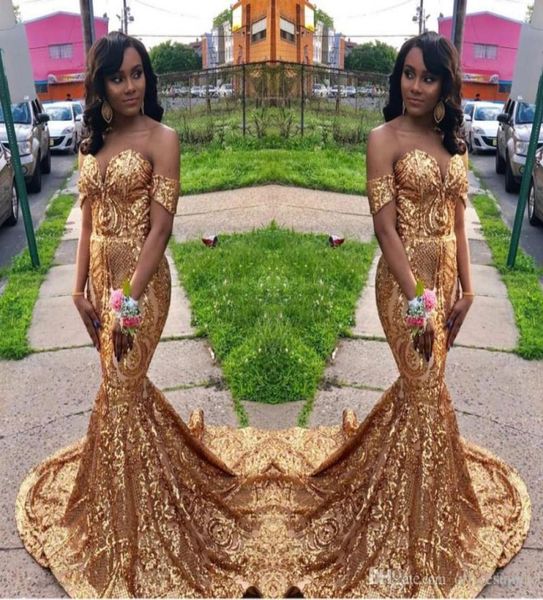 reflective gold sequins prom dresses 2019 african mermaid off the shoulder prom gowns sweep strain formal evening party dress plus5627093, Black
reflective gold sequins prom dresses 2019 african mermaid off the shoulder prom gowns sweep strain formal evening party dress plus5627093, Black