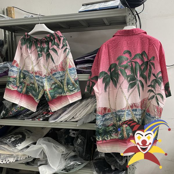 mens casual shirts ss pink coconut tree print casablanca shirt men women hawaiian tee 230714, White;black
mens casual shirts ss pink coconut tree print casablanca shirt men women hawaiian tee 230714, White;black